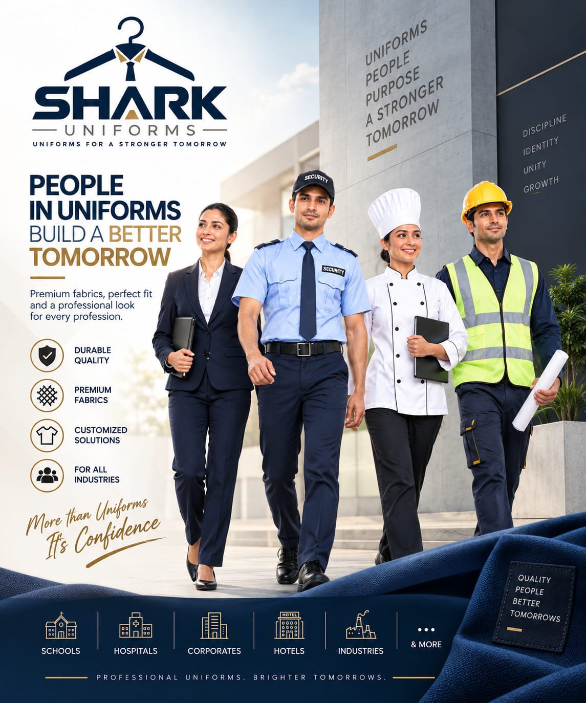 Shark Uniforms — uniform manufacturer in Delhi